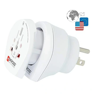 Obrázek Skross Reiseadapter Combo. World to USA White