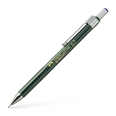 Obrázek Faber Castell 136700 mechanická tužka TK FINE 9717, tloušťka tuhy: 0,7 mm, barva násady: zelená