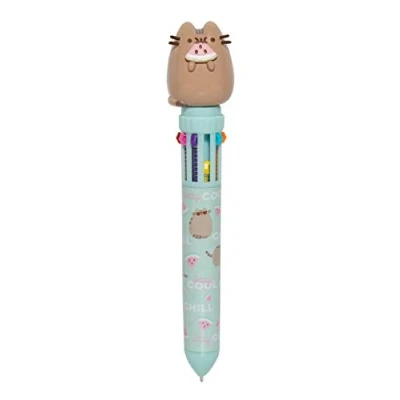 Obrázek Grupo Erik Kugelschreiber 10 farben Pusheen in 1 Multicolor Mehrfarbiger Stift