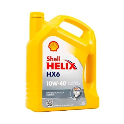Obrázek Motorový olej Shell Helix HX6 10W40, 5 l