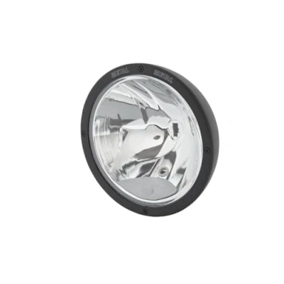 Obrázek HELLA Halogenový dálkový světlomet Luminator Metal 24V / 12V kulatý referenční číslo: 37. 5 čirý rozptýlený kotouč kabel: 800 mm vlevo/vpravo 1F8 007 560 301