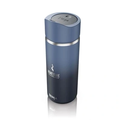 Obrázek Ninja Láhev na pití Sip Perfect 400 ml pro horké nápoje, bez BPA, lze mýt v myčce, termoska, námořnická modrá, DW1603EUUKNV