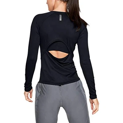 Obrázek Under Armour Dámské tričko s dlouhým rukávem Ua Qualifier, černá,