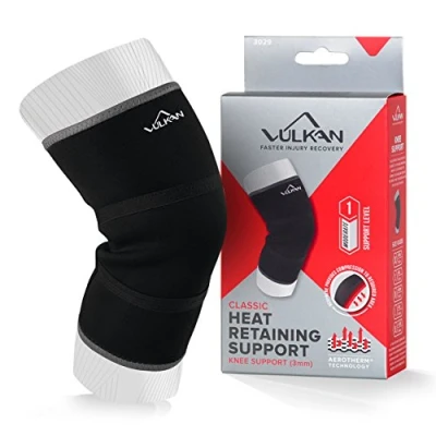 Obrázek Vulkan Classic Kniebandage, Neopren, Größe L, Schwarz