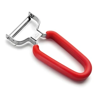 Obrázek Lacor Normalen Schäler, Rostfrei, Edelstahl, Rot, 12.5 cm