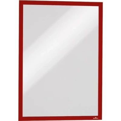 Obrázek Durable 486803 Info rám Duraframe Magnetic (A3, magnetický pro kovové povrchy) 5 ks červená