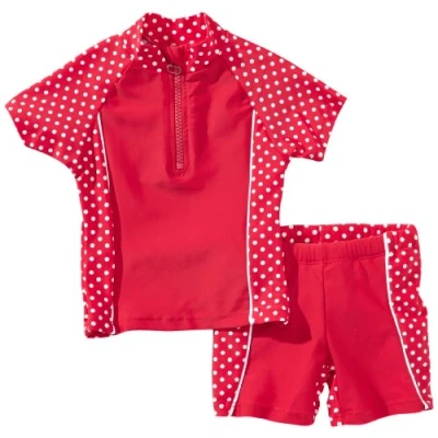Obrázek Playshoes Unisex dětská UV ochrana koupací sada dvoudílná plavecké šortky oblečení, puntíky