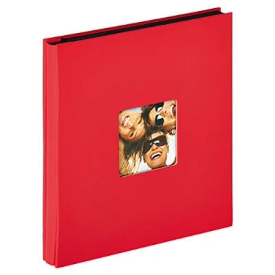 Obrázek walther design Fotoalbum červené 400 fotografií 10 x 15 cm album s vyraženým krytem, Fun EA 110 R