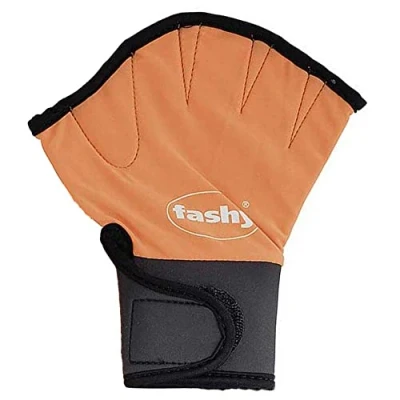 Obrázek Fashy Aqua neoprénové rukavice, oranžové/černé, S, 4462 S