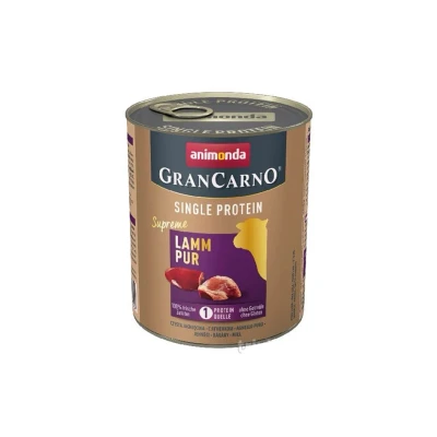 Obrázek Animonda Konzerva GRAN CARNO Single Protein čisté jehněčí 800g