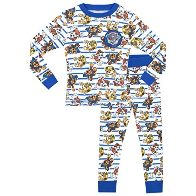 Obrázek PAW PATROL Chlapecké pyžamo Slim Fit, modrá