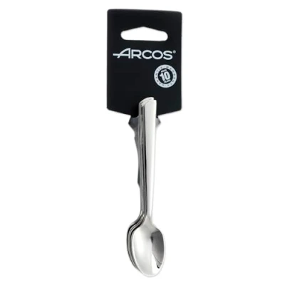 Obrázek Arcos Serie Toscana Mocca Löffel Set (6 löffel) Monoblock aus einem Stück Edelstahl 18/10 und 115 mm Farbe Silber