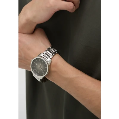 Obrázek Armani Exchange Banks Hodinky silvercoloured, Muži, Velikost: One Size, Silver coloured