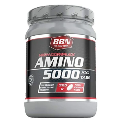 Obrázek BBN Hardcore Amino 5000 tabs, 1 balení (1 x 682,5 G)