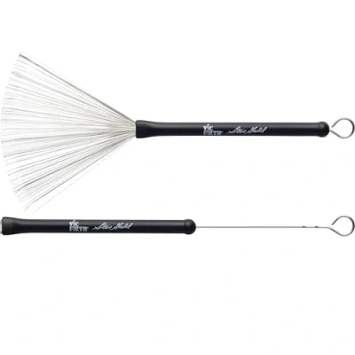 Obrázek Vic Firth Signature Series Wire Brush Steve Gadd Retractable Black Handle