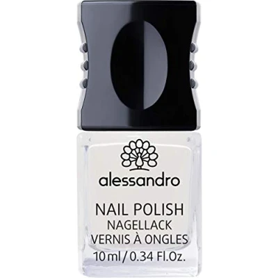 Obrázek alessandro Lak na nehty 01 White Honeymoon, 10 ml