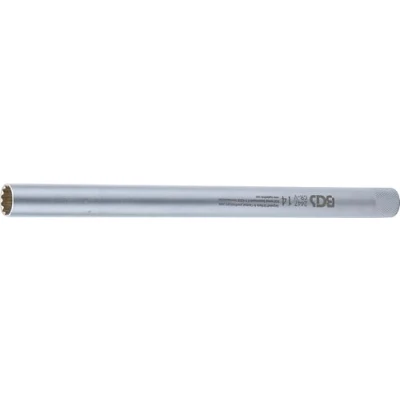 Obrázek BGS 2447 Vložka zapalovací svíčky s magnetem, dvanáctihranná, extra dlouhá 10 mm (3/8&quot;) SW 14