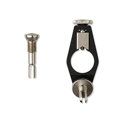 Obrázek Aristo AR59850 Kruhový adaptér (univerzální držák, 3,5/4 mm, profesionální provedení) černý