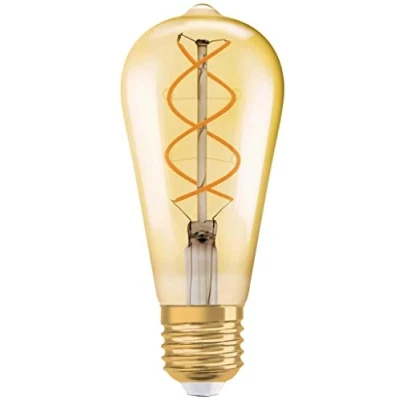 Obrázek LED žárovka od Osram patice: E27 teplá bílá 2000 K vintage 1906