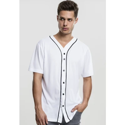 Obrázek Urban Classics Baseball Košile, Muži, Velikost: Small, White
