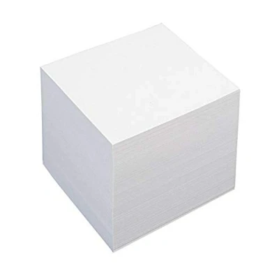 Obrázek König &amp; Ebhardt 8600999 kostky na lístky / lístečky (9 x 9 cm, 750 listů) bílá