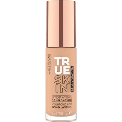 Obrázek Catrice True Skin Hydrating Foundation, č. 020, Nude, hydratační, dlouhotrvající, přírodní, veganský, bez alkoholu, parabenů, mikroplastů, 1 balení (30 ml)