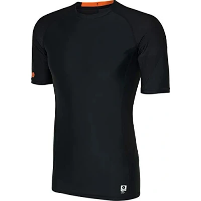 Obrázek Hummel Kompresní tričko Mesh FIRST COMPRESSION SS TEE tréninkové krátké pánské s vysokým komfortem při nošení fitness prodyšné sportovní tričko, černá, m