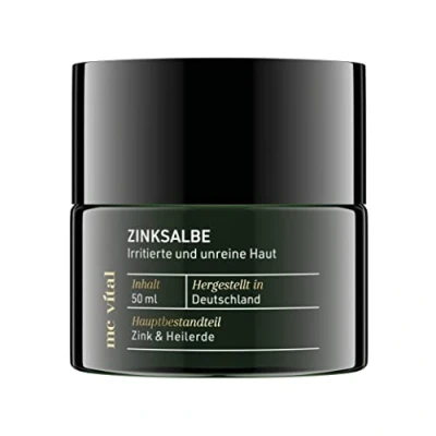 Obrázek McVital zinková Mast na rány s olejem z čajovníku 50 ml Nečistá Kůže pupínky obličej Masti pro hojení ran antibakteriální Tea Tree Léčivá hlína