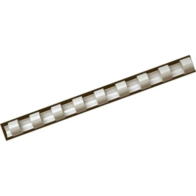 Obrázek Fellowes Vázací hřbet pro plastovou vazbu, průměr 10 mm, 21 kroužků, dokumenty A4, bílá, balení po 25 kusech