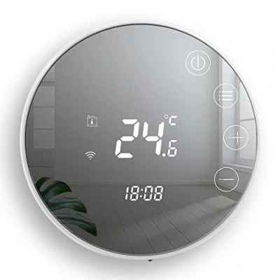 Obrázek Termostat podlahového topení Beok Smart, programovatelné WiFi termostaty pro podlahu, elektrické topení, kompatibilní s Tuya Smart Life/Google Home/Alexa Echo, TGR86WIFI EP