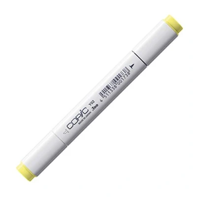 Obrázek COPIC Classic Marker typ Y 02, Canary Yellow, profesionální zvýrazňovač layoutu, na bázi alkoholu, se širokou a jemnou špičkou