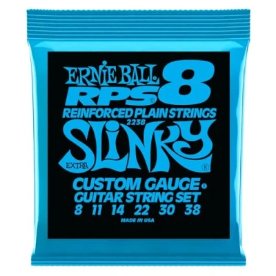 Obrázek Ernie Ball Extra Slinky RPS nikl Wound struny na elektrickou kytaru, tloušťka 8 38