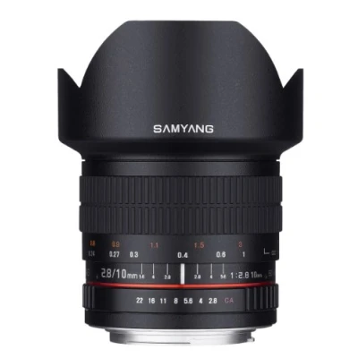 Obrázek Samyang 10 mm F2.8 ED AS NCS CS Ultra Weitwinkelobjektiv für Pentax K und Samsung Mount Digital SLR Kameras (SY10M P)
