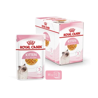 Obrázek Kapsička ROYAL CANIN Kitten Instinctive 12x85g (v želé) (multipack)