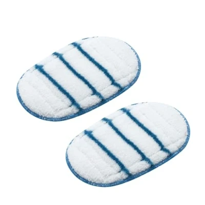 Obrázek Black+Decker Reinigungspads für Dampfhandschuh SteaMitt, Ersatzpads, Typ Standard, Original Zubehör, Modelle FSMH1321JMD, FSMH13151SM, FSMH1351SM und FSMH1300FX, 2 Stück, FSHSMPA