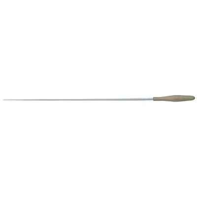 Obrázek Gewa 912314 taktovka dřevěná rukojeť model 8 lakovaná bílý buk, 37 cm, bílá