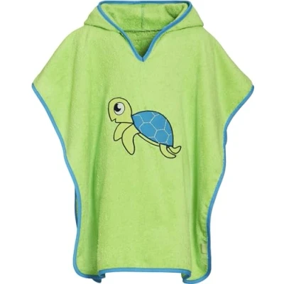 Obrázek Playshoes Poncho SCHILDKRÖTE Unisex Župan pro děti, Velikost: Small, Grün