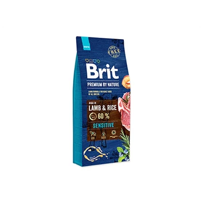 Obrázek Brit Premium by Nature Sensitive Lamb &amp; Rice 15 kg