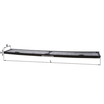 Obrázek MAHLE LAK 248 interiérový filtr, 1 kus (balení ks)