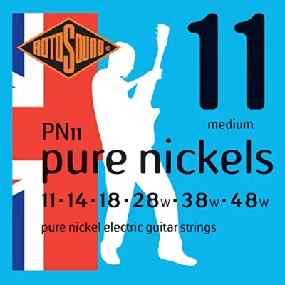 Obrázek Rotosound Čistý nikl struny pro elektrické kytary, tloušťka Medium 11 14 18 28 38 48