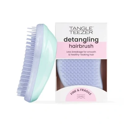Obrázek Tangle Teezer Fine &amp; Fragile Mint Violet, ProfessionHaarbürste speziell für feines und brüchiges Haar