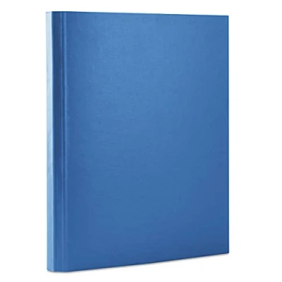Obrázek OFFICE PRODUCTS 21187411 01 Sběratelský box se suchým zipem, PP plast, A4, 4 cm, 3 skládací, modrá