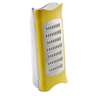Obrázek Moulinex K0870414 Fresh Kitchen univerzální struhadlo se sběrnou nádobou, nerezová ocel, žlutá