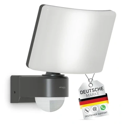 Obrázek Oktaplex lighting LED zářič s detektorem pohybu Venkovní Cali Motion 30 W nástěnný reflektor IP65 antracit 3000 K teplá bílá funkcí Master