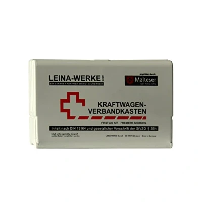 Obrázek Leina Werke 10059 autolékárnička Star II, šedá/černá/červená