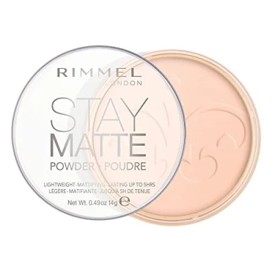 Obrázek RIMMEL STAY MATTE lisovaný pudr šampaňská/teplá béžová 14G