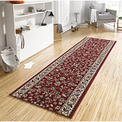Obrázek Hanse Home koberec běhoun vintage 80 x 200 cm měkký s krátkým vlasem, retro design, běhoun, na chodbu, ložnici, dětský pokoj, koupelnu, obývací kuchyň, dekorační