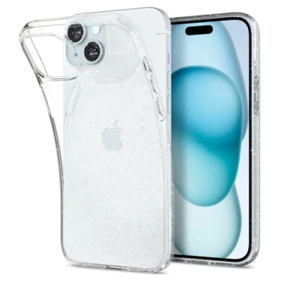 Obrázek Spigen Pouzdro Liquid Crystal Glitter kompatibilní s iPhone 15 Quartz