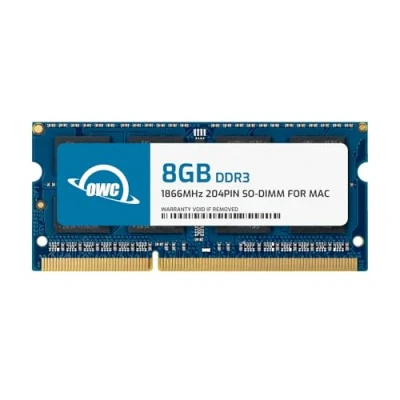 Obrázek OWC 8 GB (1 x GB) 1867 MHz DDR3 SO DIMM PC3 14900 204 Pin CL11 paměť (OWC1867DDR3S8GB)