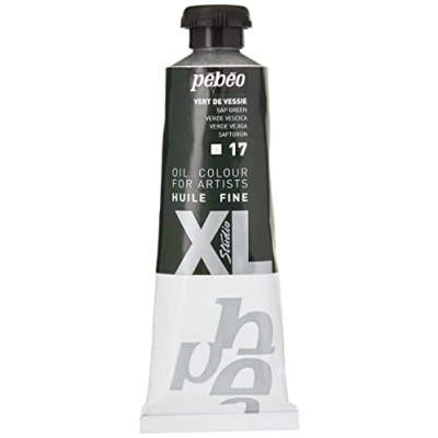 Obrázek Pébéo Feines Öl XL 37 ml Ölgemälde Ideal für Anfänger oder Profis Fine Art Malerei Feine Qualität Blasengrün